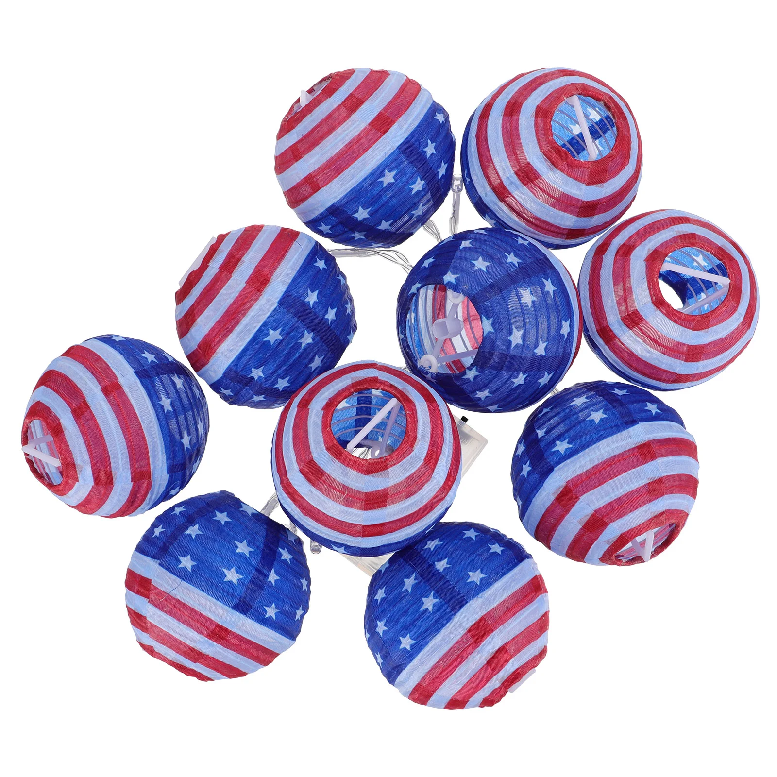 

1pc Independence Day Light Decorations Party Light String LED Night Lamps