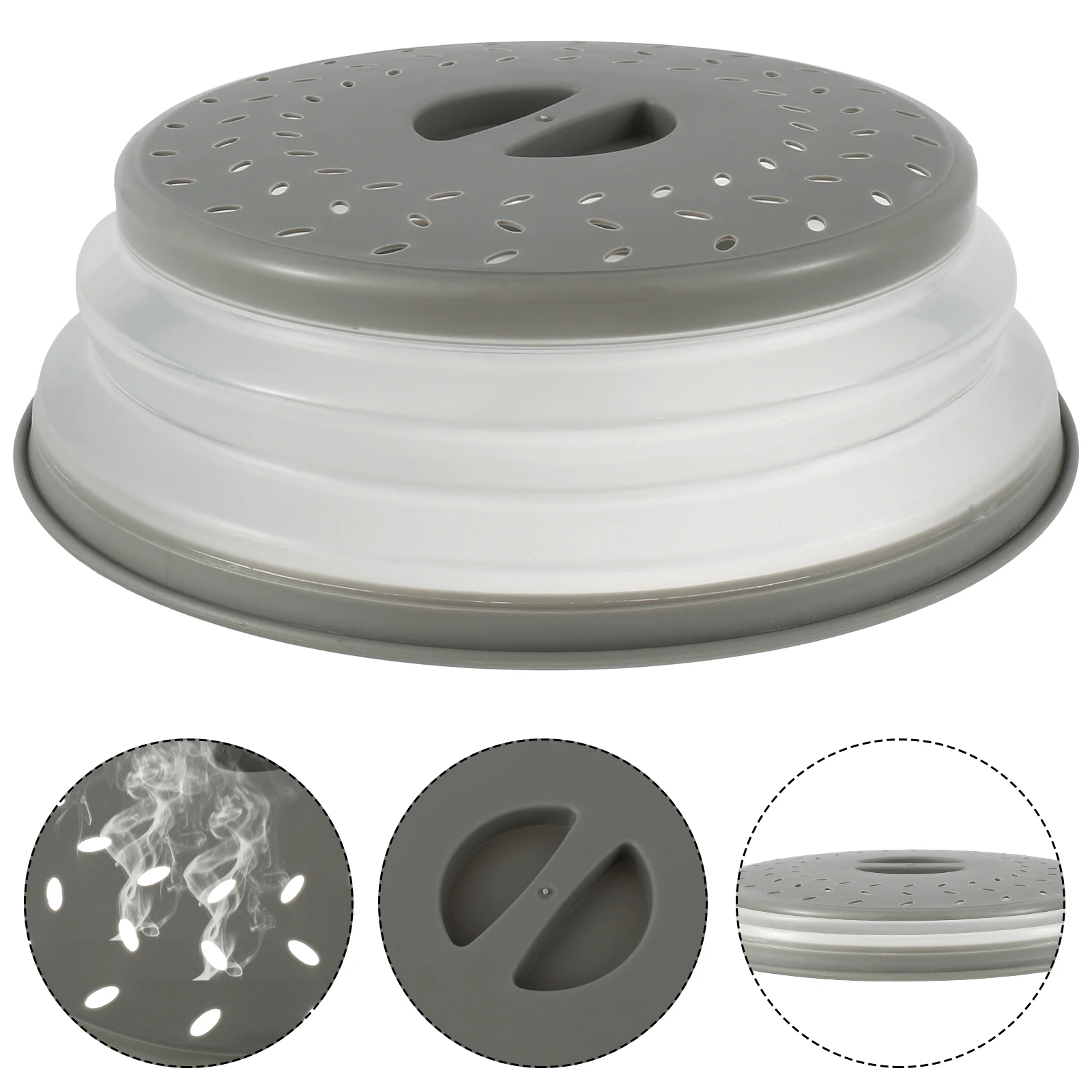 Многофункциональная крышка для микроволновой печи 10 5 дюймов складная с ручкой