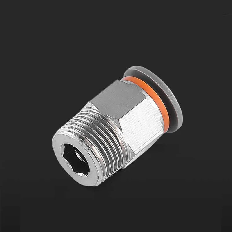 M5 G1/8 &quot1/4" 3/8 &quot1/2" Нержавеющая сталь 304 Наружная резьба Газовая труба Быстрый