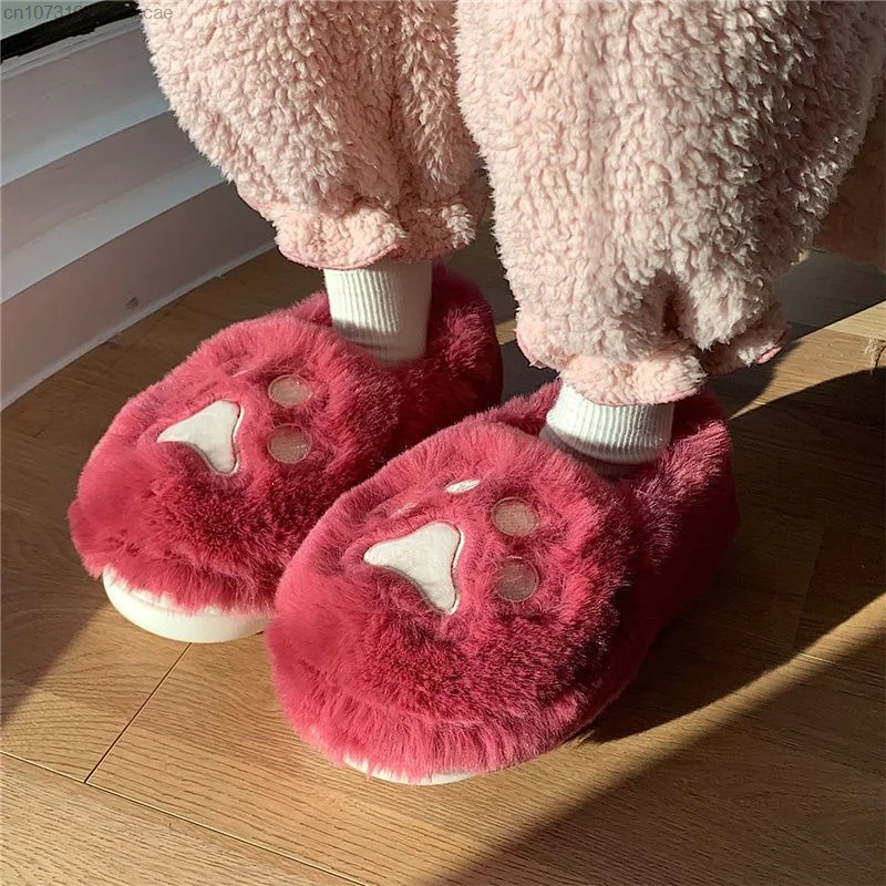 Женские тапочки с котенком Y2k