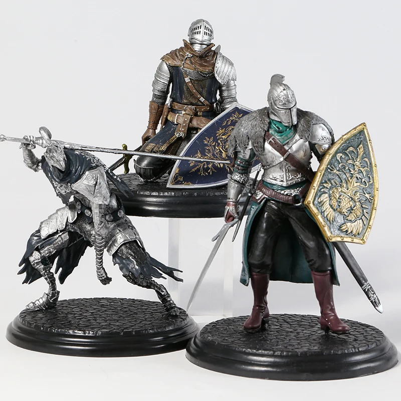 Hot Game Dark Souls Black Knight / Faraam Knight / Artorias The Abysswalker / Advanced Knight Warrior PVC Statue Figure Toy