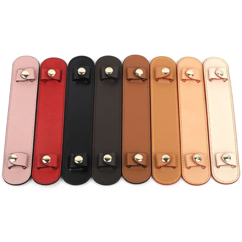 

M6CC Bag Strap Decompression Shoulder Pads Handle Fixing Clip Bag Accessories Wide Leather Bag Strap Rest