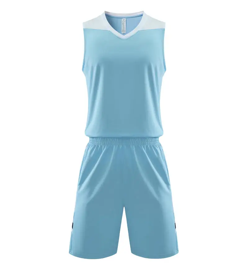 

L LQ2019-6 Wholesale new arrival blank basketball uniform reversible custom basketball uniform