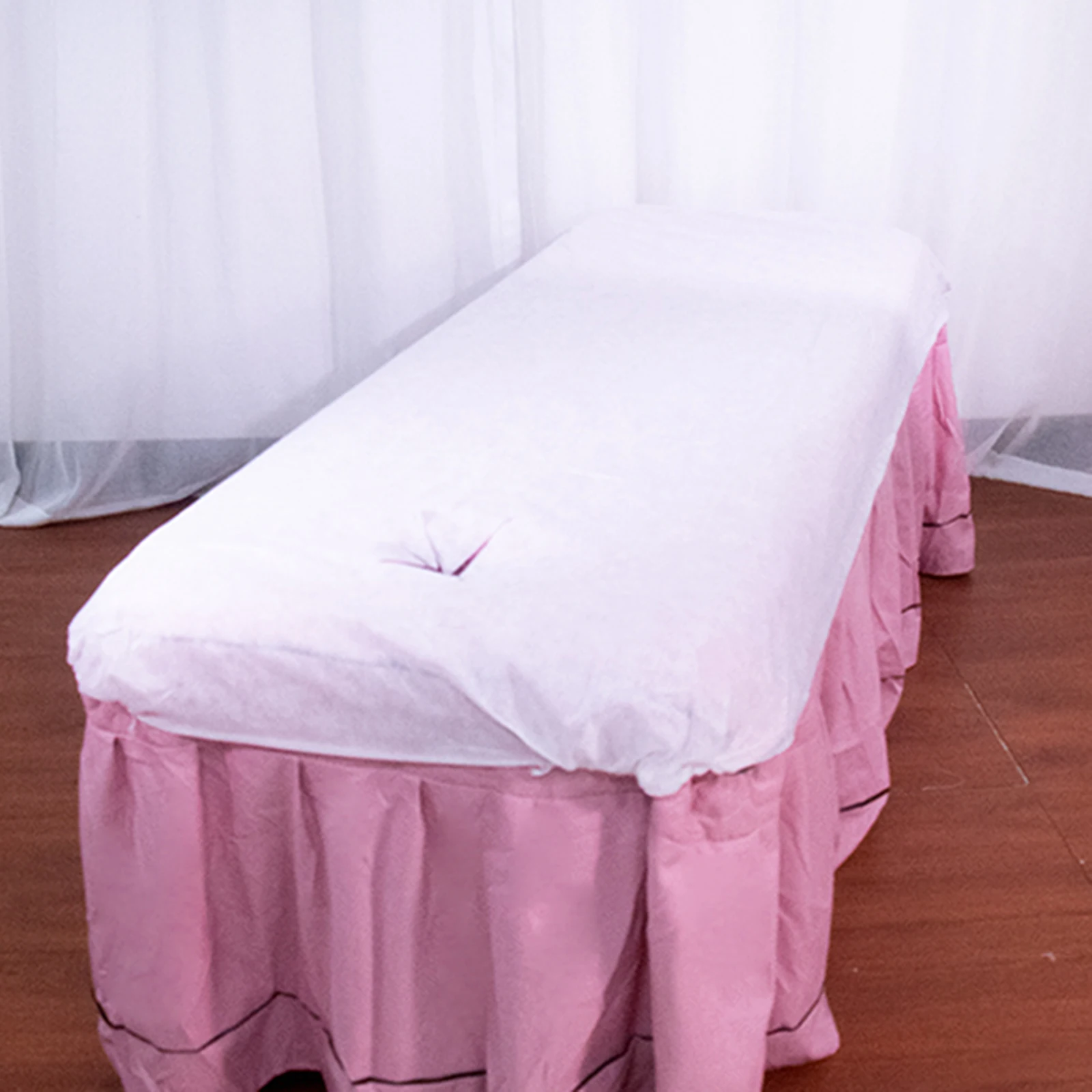 10pcs 110x215cm Disposable Sheets Table Cover For Business Trip Massage Bed Non-woven Spa Solid Salon Travel Tattoo Breathable