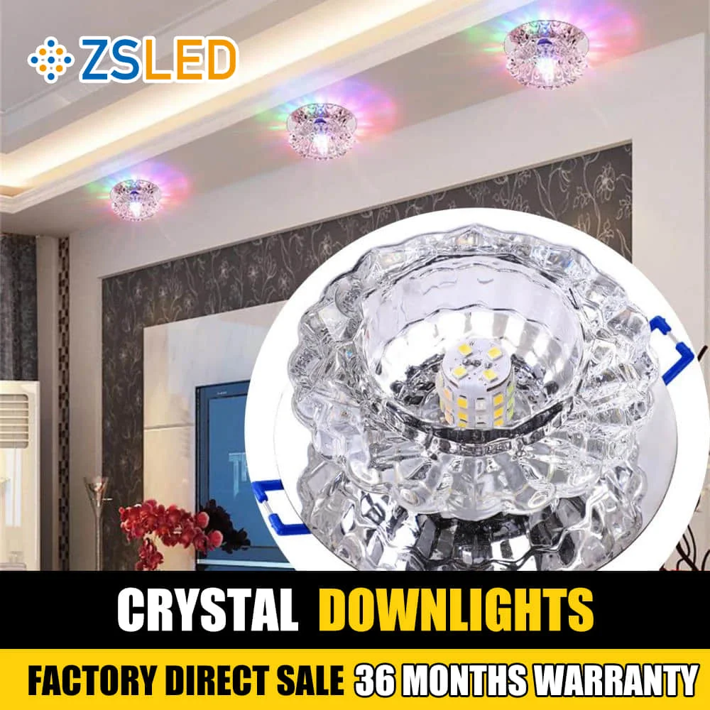 

Crystal Flush Mount Ceiling Light Modern Crystal Ceiling Fixtures for Hallway Dining Room Bedroom Kitchen
