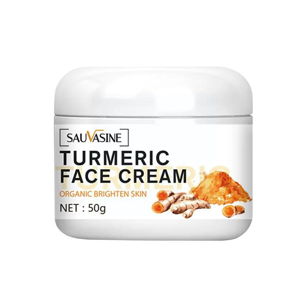 

Turmeric Skin Whitening Cream For Dark Skin Acne Treatment Lighten Dark Spots Moisturizing Brightening Cream For Face Skin Z3I3