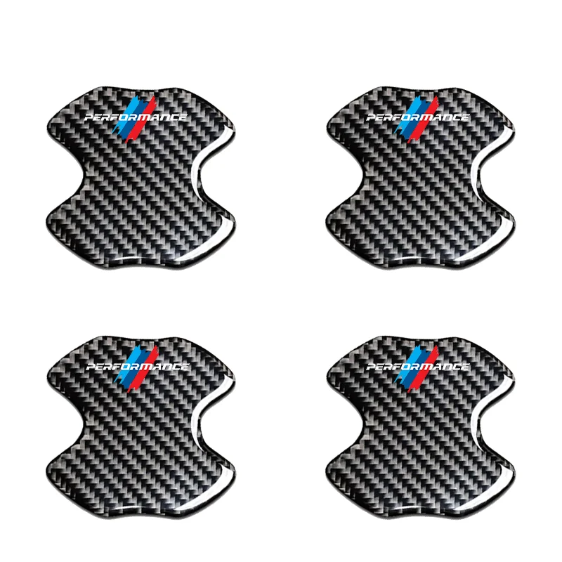 

4 шт. автомобильные наклейки на дверь из углеродного волокна для BMW X1 X2 X3 X4 X5 X6 X7 F30 F31 F26 F10 E91 E90 E89 E70 E72 E84 E46 E60, аксессуары