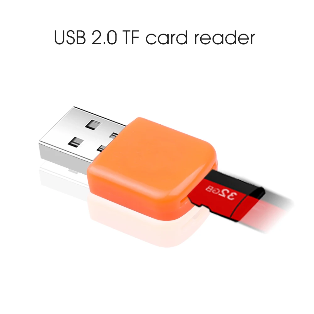 

Портативный USB 2,0 кардридер Micro SD Flash TF кардридер высокоскоростной Micro SD Trans flash к адаптеру для ПК