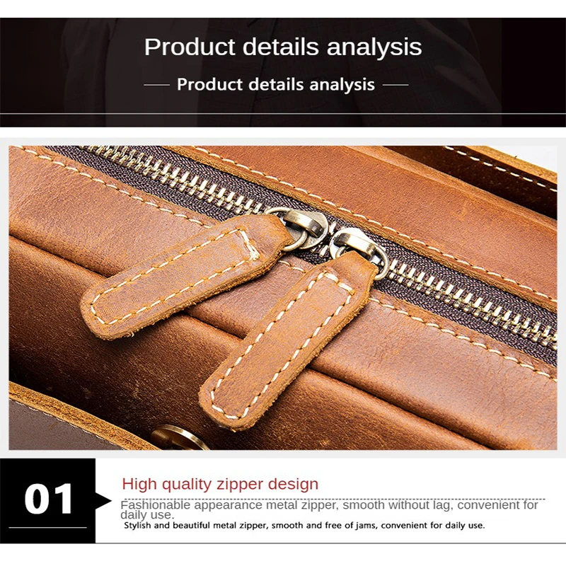 Luxury Italian Leather Shoulder bag for Men Messenger Bag Genuine Leather Men Crossbody Bag Sling male Handbag Tote Briefcase