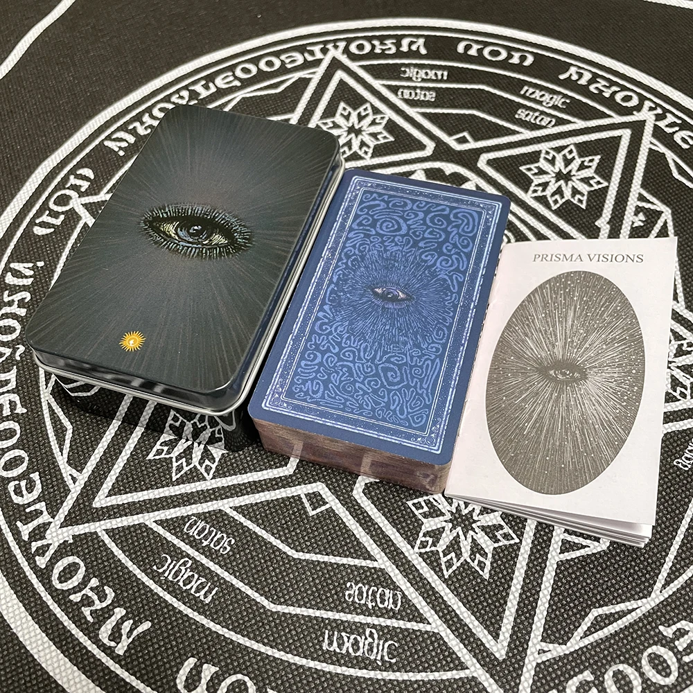 

Iron Box English Cards Cartas Tarot Astrology Board Deck Spiritual Altar Trading Mysterious Predictions Game Astrologie