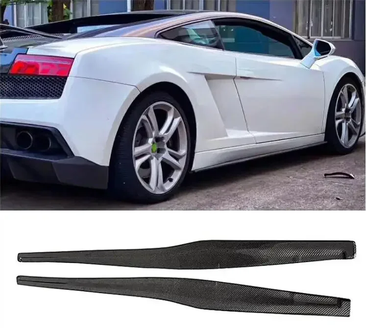 Боковые юбки из углеродного волокна для Lamborghini Gallardo LP550 LP560 LP570 2004-2013
