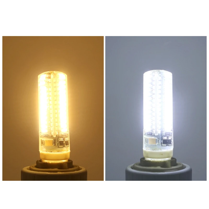 Светодиодная лампа G4 AC DC 12 В 220 2 Вт 3 5 6 9 SMD 3014 силиконовый светильник светодиодный