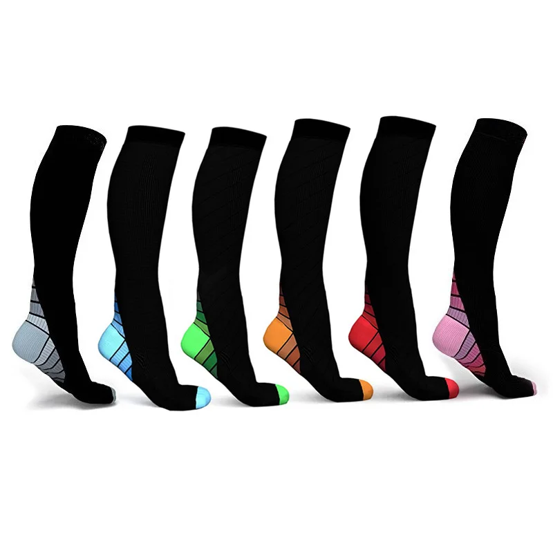 Compression Socks Soccer Plain men's Cycling Yoga non-slip women's Knee Running Basketball Meias Esportivas Sports Socks