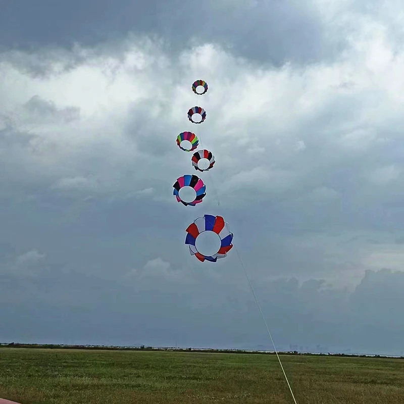 Бесплатная доставка новые воздушные змеи кольцо летающие игрушки на открытом