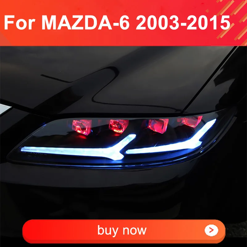 

Передняя фара в сборе для Mazda 6 2003-2015, 1 пара