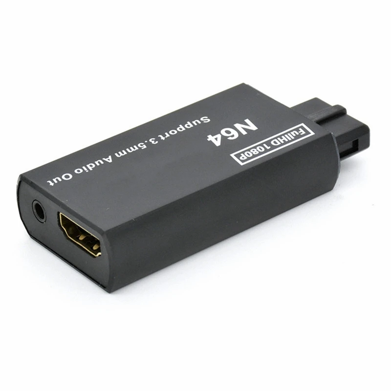 

N64 To HD Converter Adapter For N64 To Snes/Ngc/Sfc To Game Console HD Converter 1080P With 3.5Mm Audio Output
