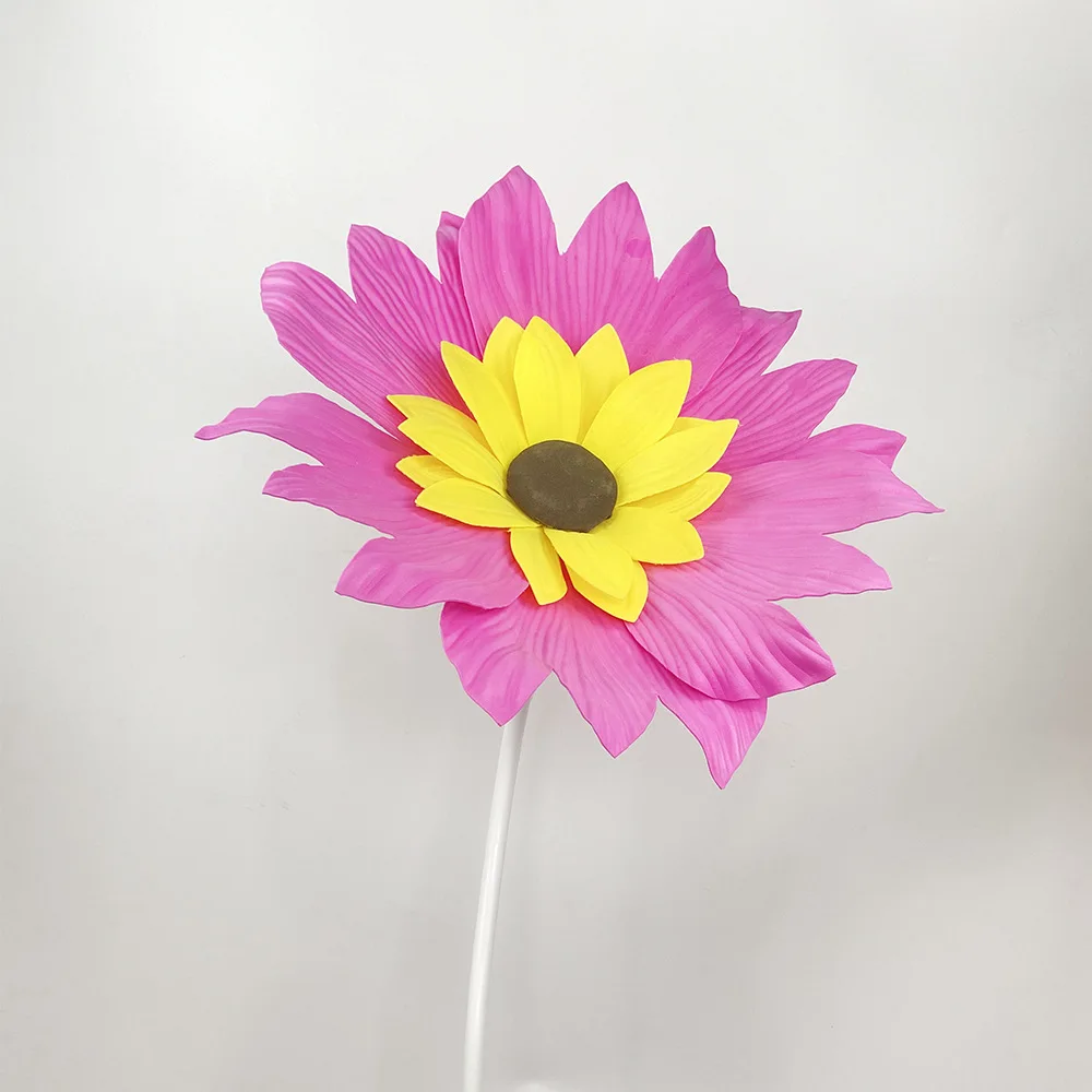 

Festival Decoration Window Talent Show Giant PE Sunflowers Simulation Daisy Childrens' Day Stage Setting Ornaments Supplies