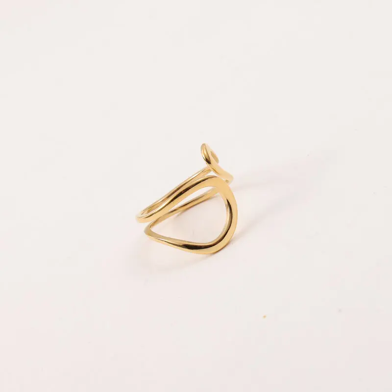 Новинка красивое модное обручальное кольцо KITEAL золотого цвета для девушек