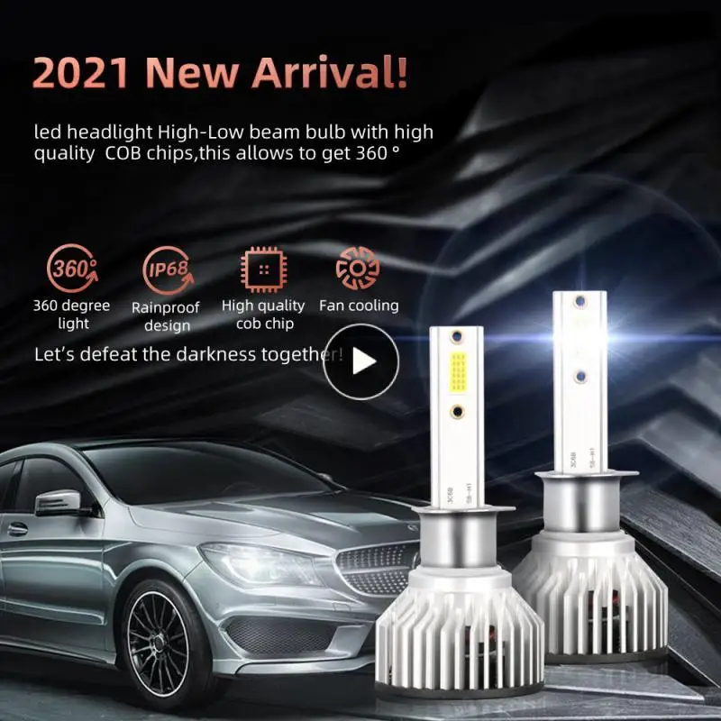 

Led Car Led Headlamp Perfect Match Car Headlight Bulbs Hassle-free Installation Heat Dissipation F2a Car Led Headlight 9v To 36v