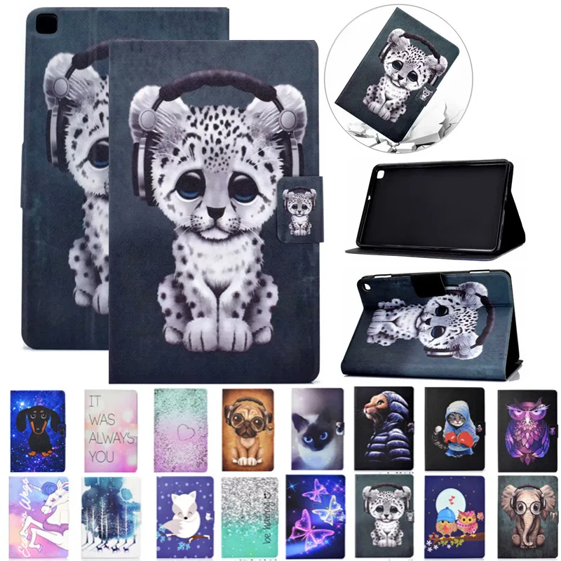 

Flip Stand Cover For Samsung Galaxy Tab A7 Lite 8.7 2021 TPU Back Cover for Galaxy Tab A7 Lite SM-T220 SM-T225 PU Leather Case