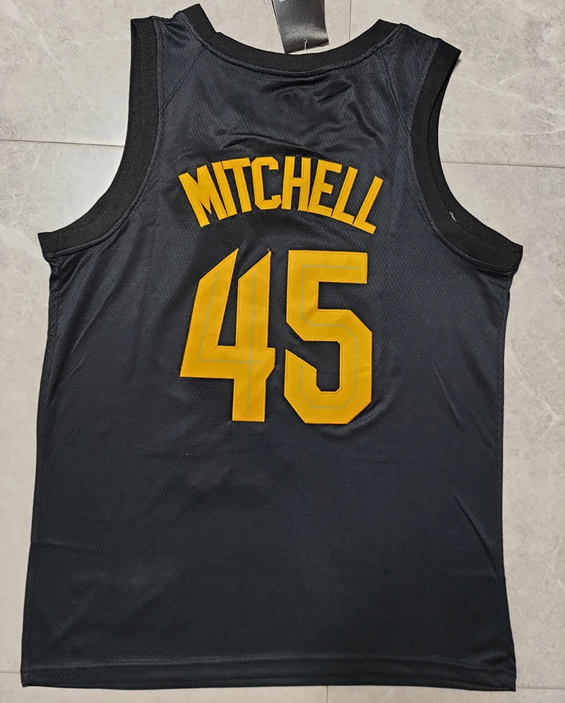 

Новинка 2023, Мужская одежда для американского баскетбола, свитшот, футболки, шорты Митчелла, Свитшот европейского размера