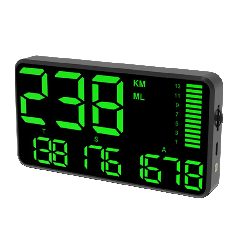 

C90 GPS HUD Head-Up Display Digital Windshield Car Speedometer Projector Digital Accessories Car Speed Alarm System