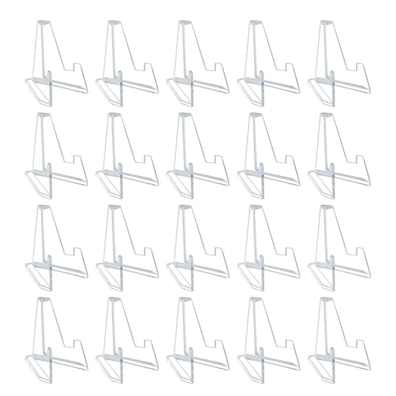 Мини-прозрачные акриловые подставки для мольберта