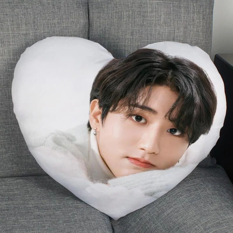 

Наволочки для подушки в форме сердца Han Jisung, постельные принадлежности, удобные наволочки для дивана, дома, автомобиля, 0414