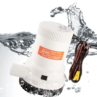 seaflo 12v24v dc non automatic 2000gph bilge pumps 126lmin high efficiency low current water pump removable strainer
