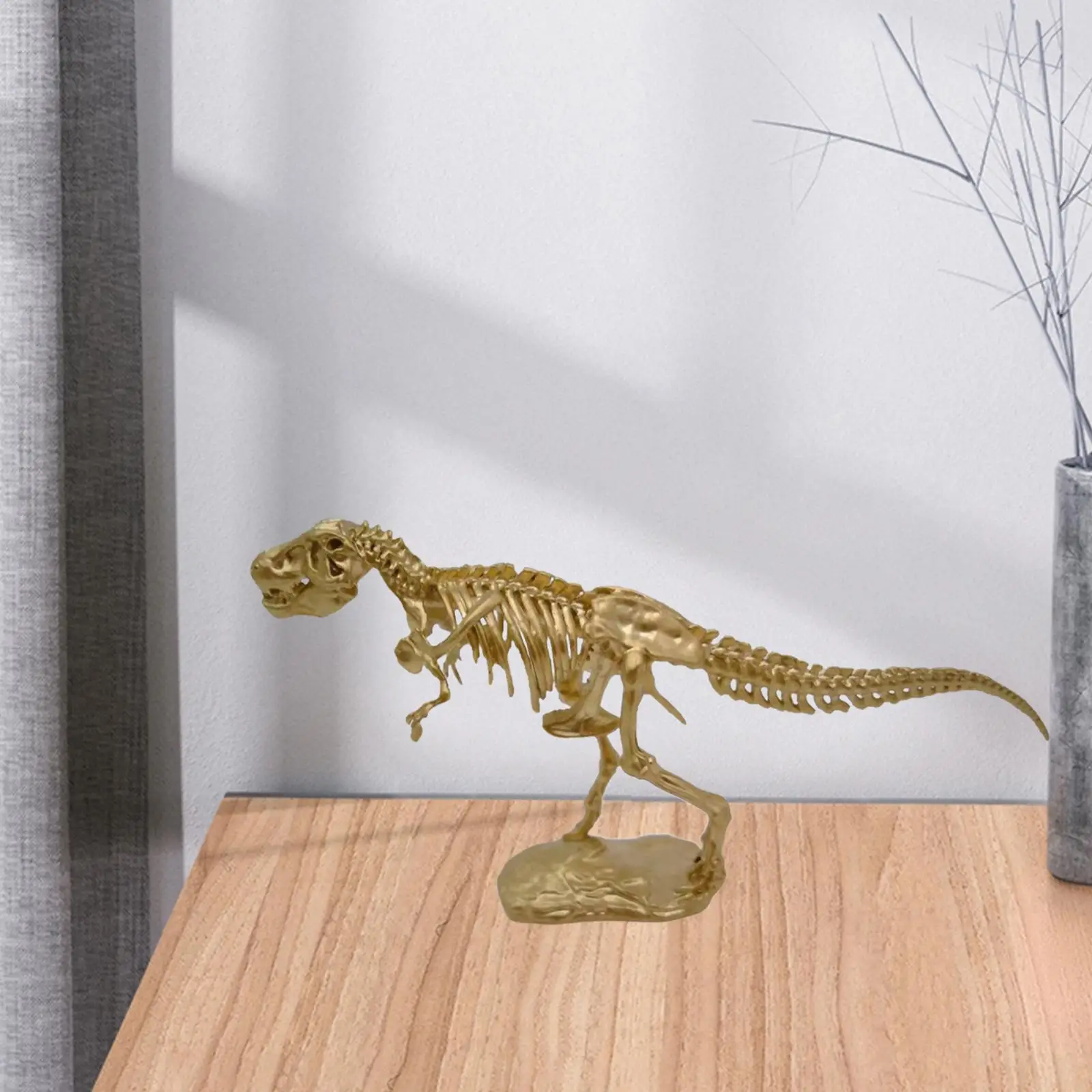 Рекс Динозавр Скелет статуя подарок на день Рождения Маленькая фотография для