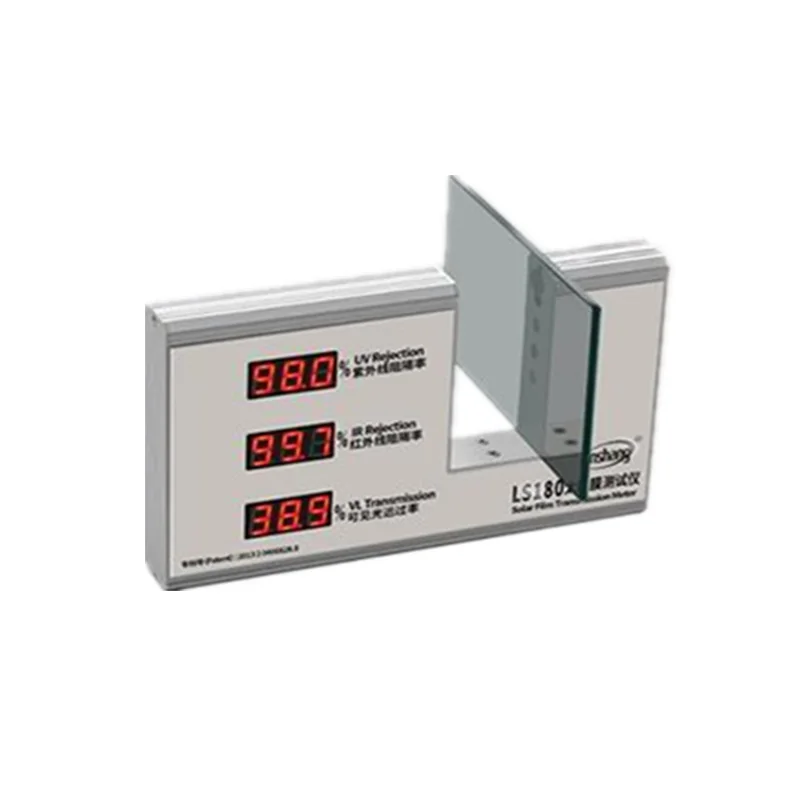 

LS180 Digital Solar Film Transmission Meter Gauge Light Transmittance Meter IR Rejection Meter Self-calibration Gauge