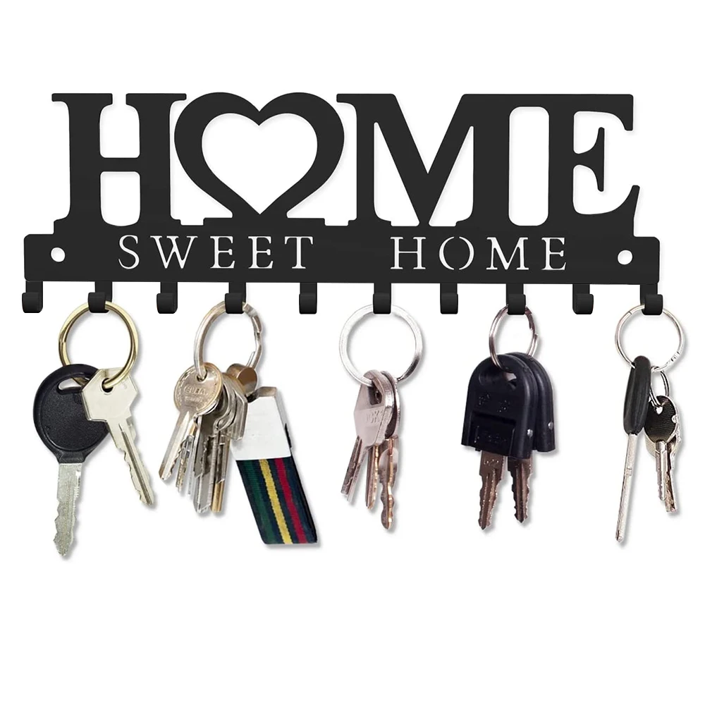 

Милые домашние декоративные крючки, металлическая настенная вешалка для одежды и балкона, держатель для ключей, кухонный органайзер, вешал...