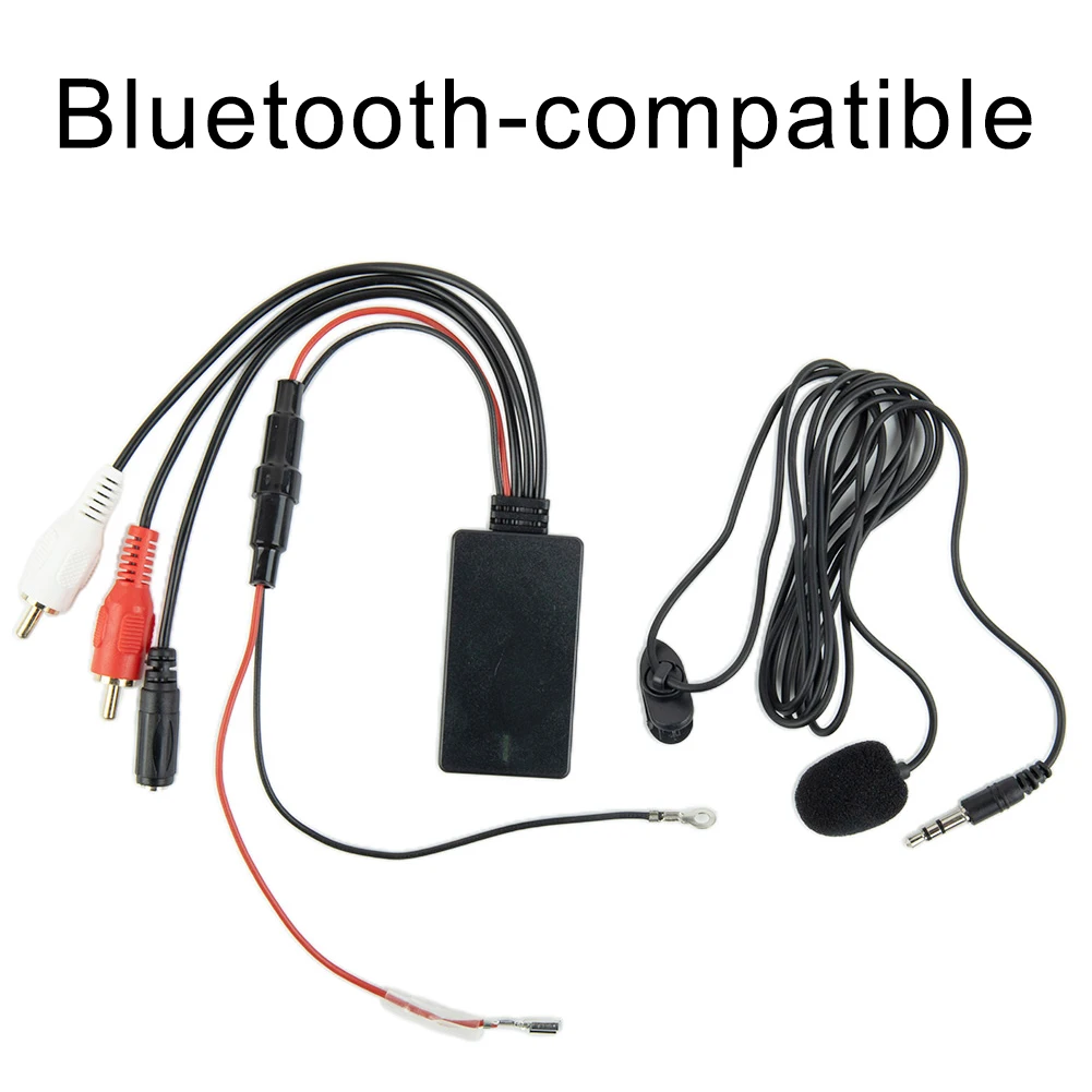 

Car SUV Radio Stereo Audio Cable Adapter High-performance Car Electronic Cable Adapter 2RCA Connector Music AUX