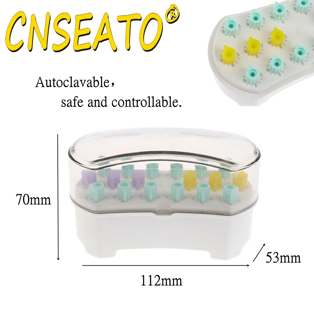 Стоматологические эндофайлы коробка для стерилизации счетчик 12 раз файл