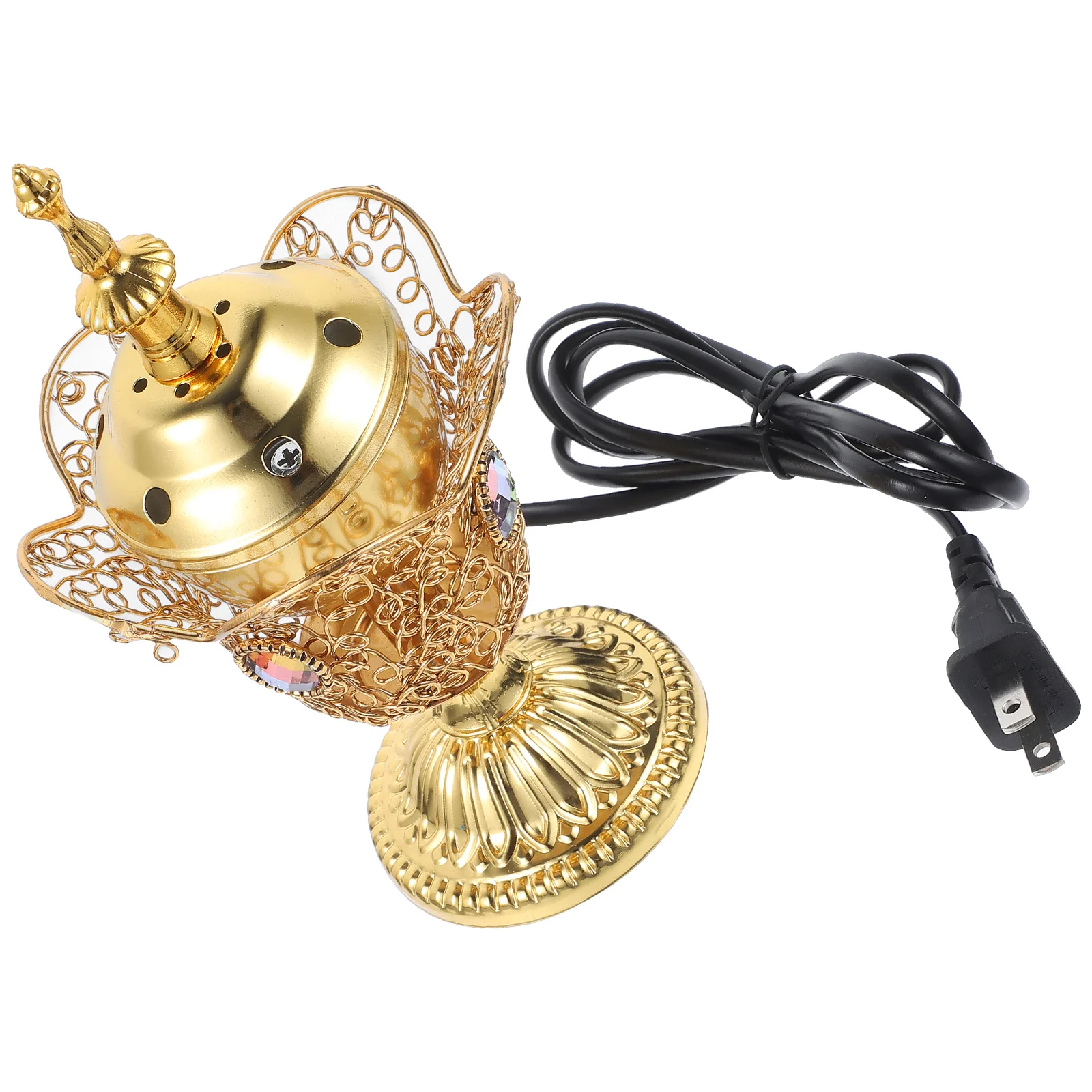 

Подключаемая горелка для внутреннего декора, электрическая настольная горелка для кастрюль, железный Ретро Подставка для хранения курильницы