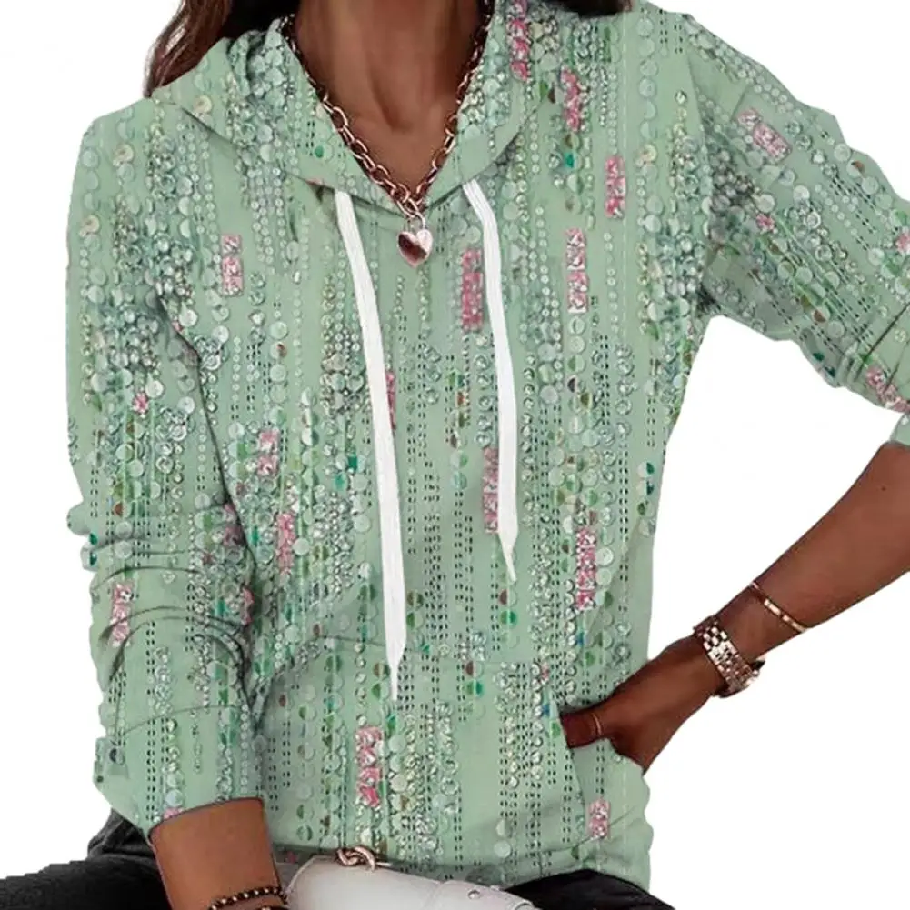 Рисунок 5 - Женская Осенняя толстовка с капюшоном и принтом