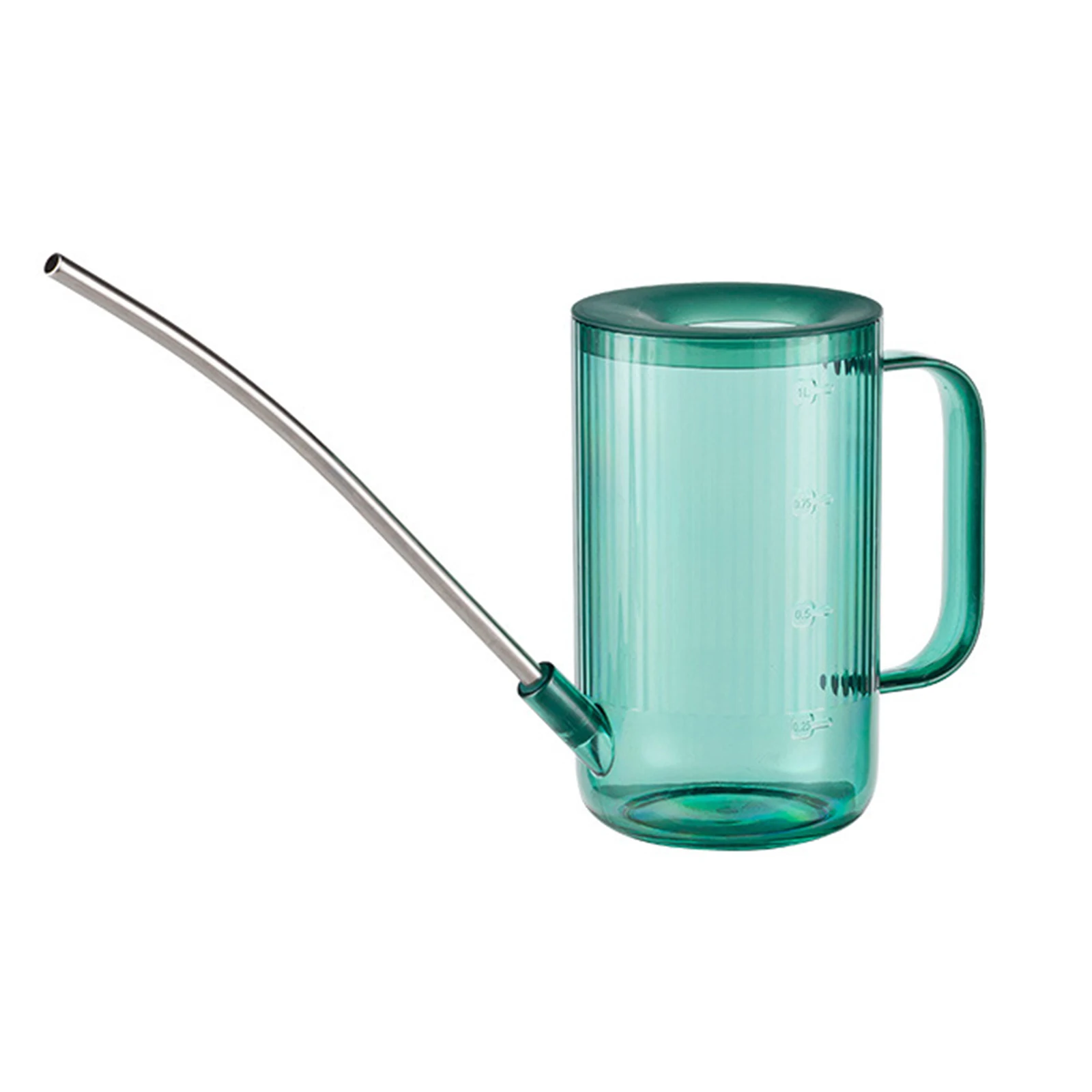 

1L Plastic Watering Can Pot Plastic Long Mouth Garden Plants Watering Tool