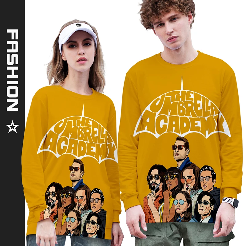 

Толстовка с капюшоном с 3D-принтом «Зонт», «Супергерои», Модный пуловер для мужчин и женщин, толстовки без капюшона, топы, толстовка с длинным...