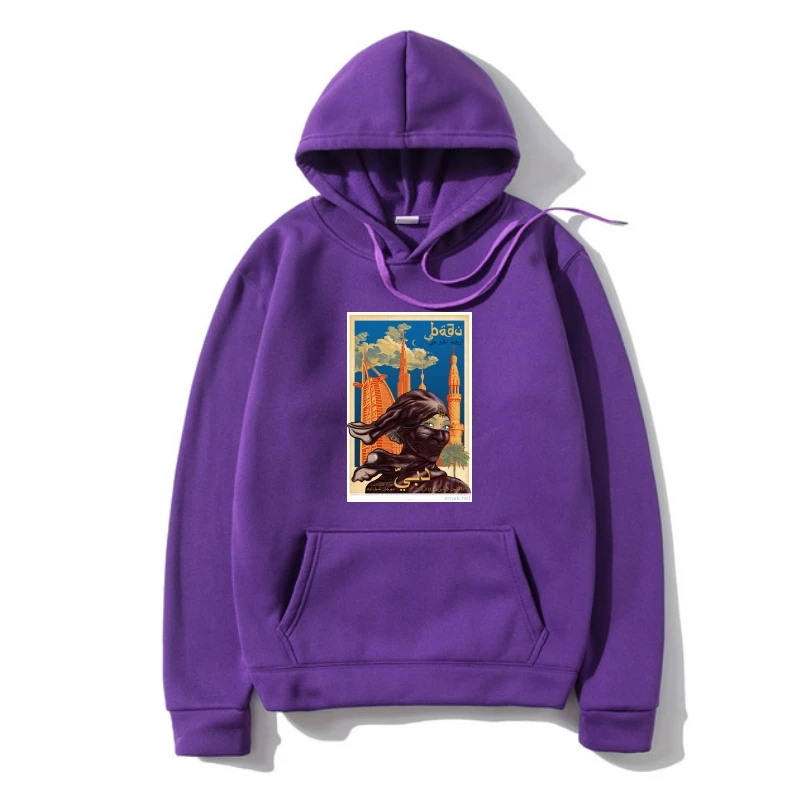 

Mens Erykah Badu Dubai Concer Casual Mens SweatSweaOuterwear
