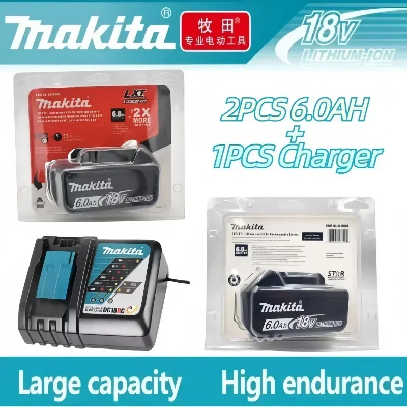 Литий-ионный аккумулятор Makita 18 В DTW190 DTD156D DF487 DHP485