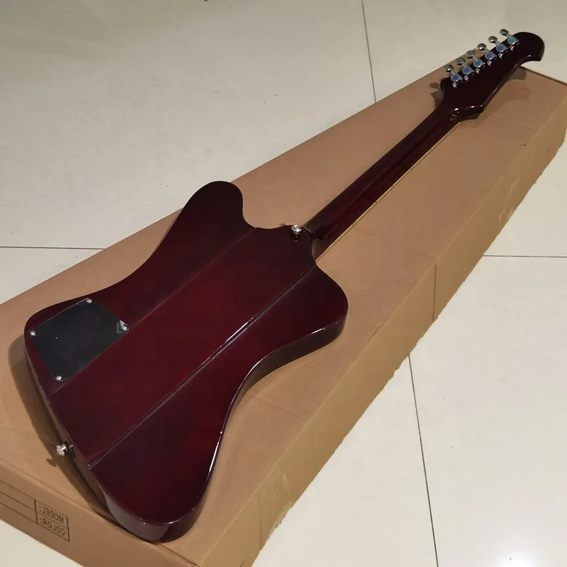 Электрогитара Gleroy 6 струн корпус из красного дерева