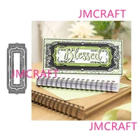 jmcraft new rectangular lace frame 4 metal cutting dies diy scrapbook handmade paper craft metal steel template dies