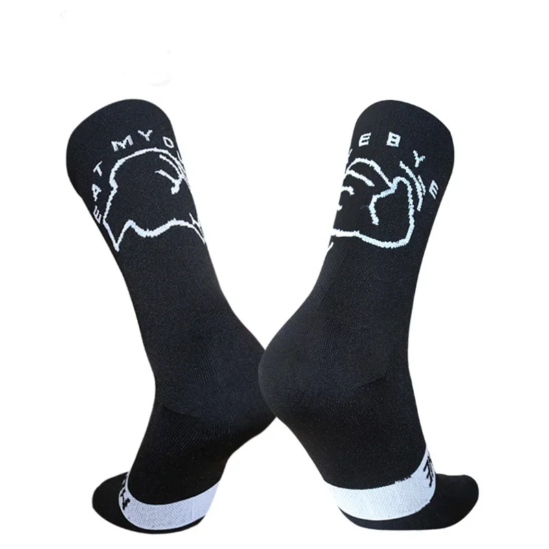 Велосипедные беговые Новые Спортивные Носки с рисунком BYEBYE дышащие дорожные