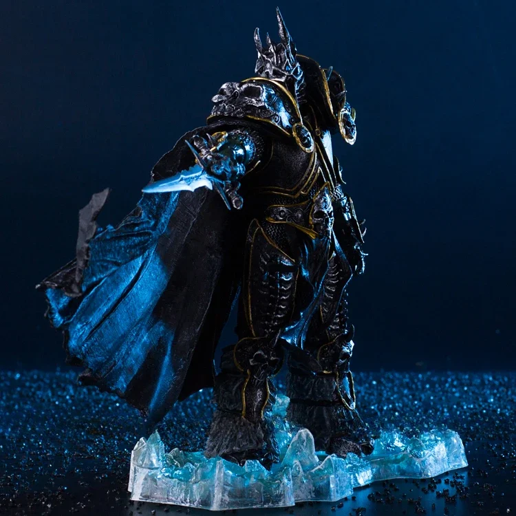 Фото 36 см World of Warcraft игровая периферия 7th Lich King Illidan Stormrage аниме фигурка модель украшение для рабочего стола подарки игрушки для детей №3