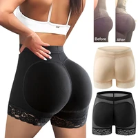 womens butt lifter shapewear padded lace panties seamless hip enhancer body shaper boyshort underwear booty lifting shorts