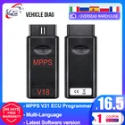 Программатор MPPS V21 ECU, диагностический инструмент TRICORE + MULTIBOOT с разрывной системой