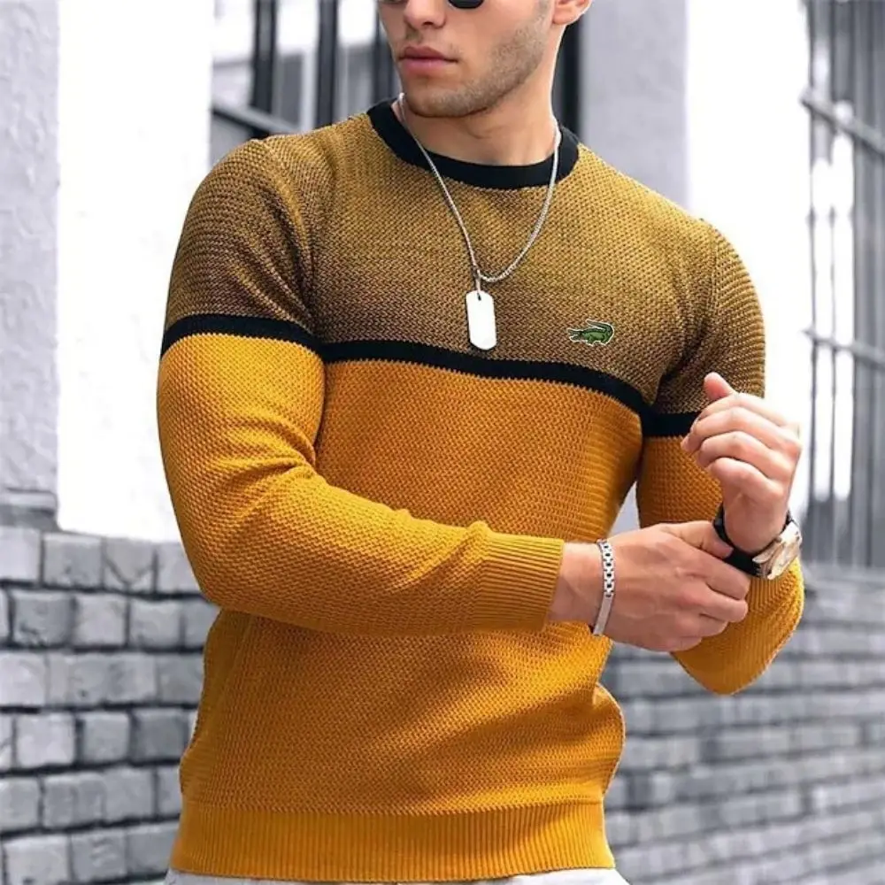 

Cartelo Fashion Long Sleeve T-shirts O-Neck Quick-drying Fitness Spring Autumn Tees Men Shirt Loose Tops Sportswear Running