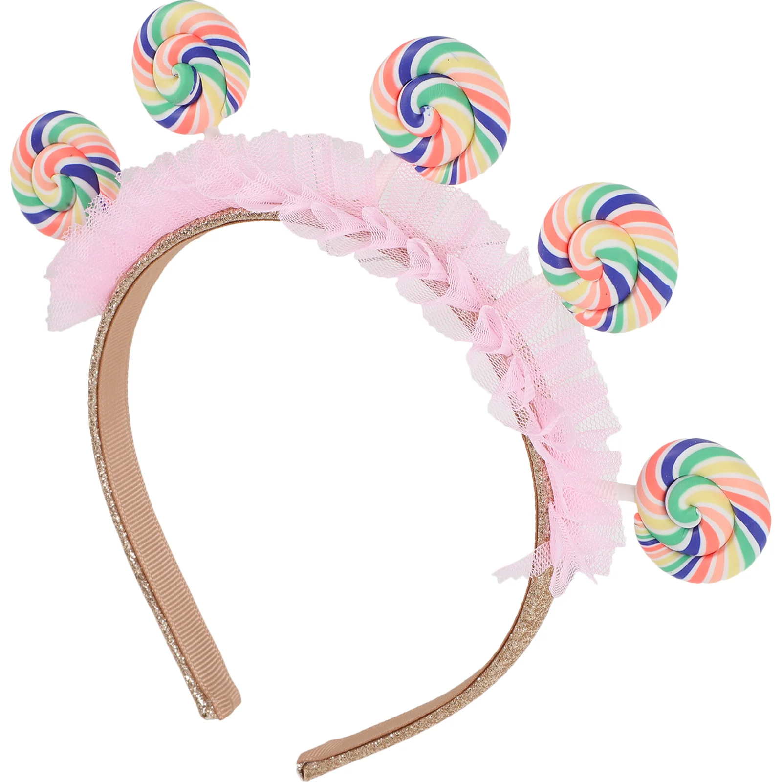 

Lollipop Headband Plastic Hair Hoop Lovely Cartoon Trim Accessories Shaped Hoops Child Flower Girl