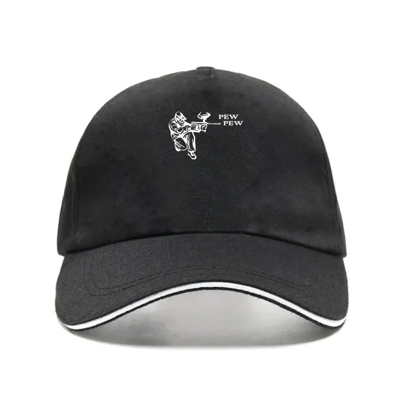 Pew Pew Paintball Gotcha Present Baseball Cap Print gift men's Hat Hats Bill Hat male female HipHop Baseball Cap