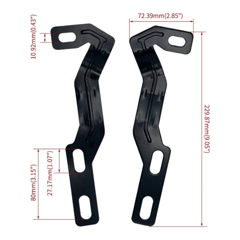 2024 Новый кронштейн для крепления на капоте светодиодный вспомогательные